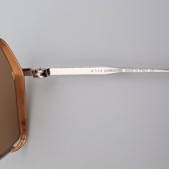 Longines Lux Mirrored Aviator Shades, Summer Spring Rectangle Unisex Quality - Picture 13 of 16